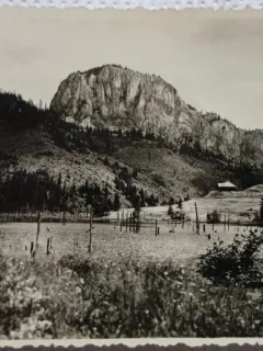 Carte postala, Romania Lacul Rosu (Ghilcos), perioada interbelica