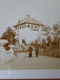 Carte postala, Romania, Manastire, inceput de secol XX