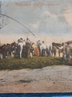 Carte postala, Salutari din Romania, perioada interbelica