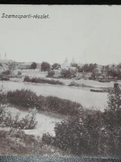 Carte postala, Satu Mare, Secțiunea Szamosparti, 1919