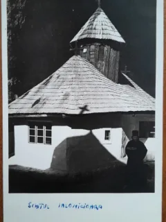 Carte postala, Schitul Ialomicioara, perioada interbelica