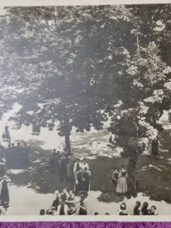 Carte Postala, Scoala Centrala de Fete, Gradina Mare, Bucuresti perioada interbelica