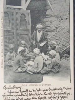Carte postala, Scoala Orientala din Dobrogea, 1904