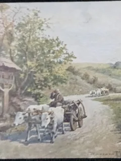 Carte Postala, Seria pictorilor romani, L. Basarab, Troita