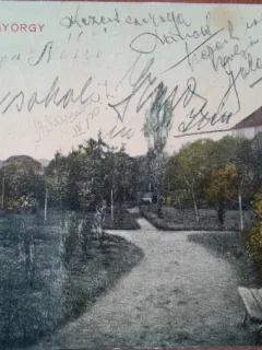 Carte postala, Sfantu Gheorghe, 1911