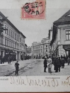 Carte postala, Sibiu 1903