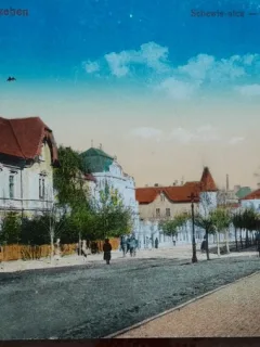 Carte postala, Sibiu, 1917