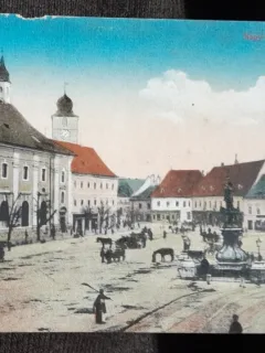 Carte postala, Sibiu, 1918