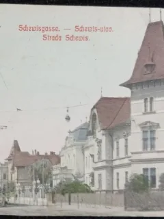 Carte Postala, Sibiu, Bd. Victoriei, 1911