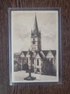 Carte Postala - Sibiu. Biserica Evanghelica Lutherana
