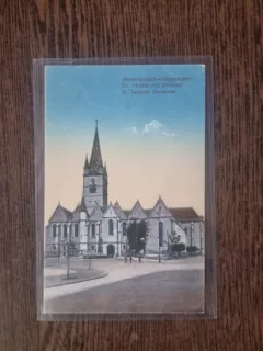 Carte Postala - Sibiu. Biserica Evanghelica