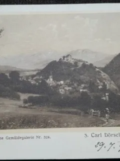 Carte postala, Sibiu Cisnadioara, 1914
