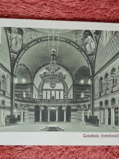 Carte postala, Sibiu, Interior Catedrala