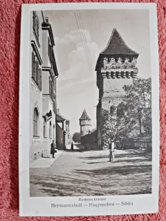 Carte postala, Sibiu, perioada interbelica