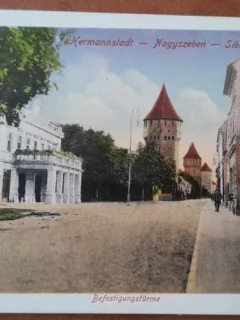 Carte postala, Sibiu, perioada interbelica