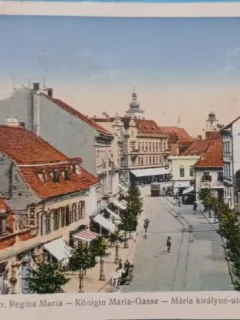 Carte Postala, Sibiu. Str. Regina Maria, 1923