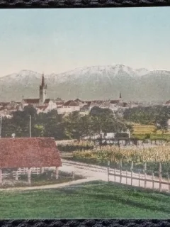 Carte Postala, Sibiu, Vedere generala, perioada interbelica