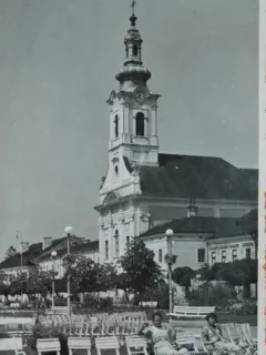 Carte postala, Sighet, Biserica Romano Catolica, 1938