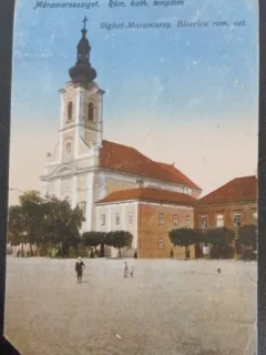 Carte postala Sighet-Maramures, Biserica rom.cat., 1931