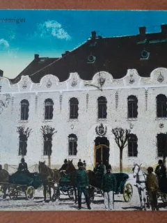 Carte postala, Sighetul Marmatiei, 1917