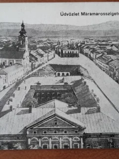 Carte postala, Sighetul Marmatiei, inceput de secol XX