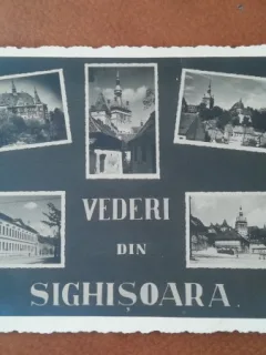 Carte postala, Sighisoara 1943