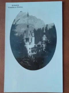 Carte postala, Sinaia, Castelul Peles, 1931