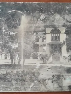 Carte postala, Sinaia Hotel Caraiman, perioada interbelica