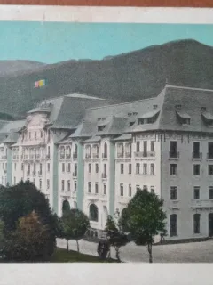 Carte postala, Sinaia, Hotel Palace, 1929