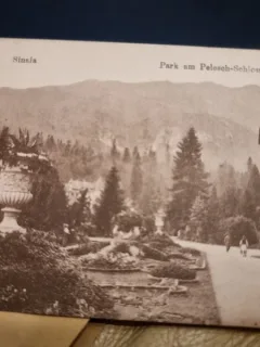 Carte Postala - Sinaia. Parcul Castelului Peles
