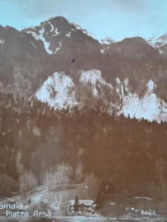 Carte postala, Sinaia, Piatra Arsa, 1927