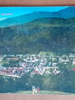 Carte postala, Sinaia vedere generala, 1923