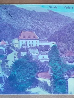 Carte postala, Sinaia vedere generala, 1932