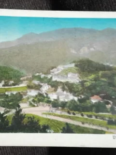Carte postala, Sinaia vedere generala,1907