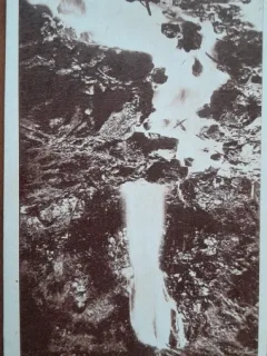 Carte postala, Sinaia, vefere la Urlatoarea, 1946