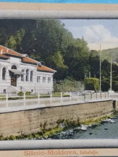 Carte Postala, Slanic Moldova, Inhalatia, perioada interbelica