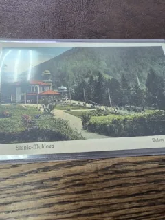 Carte Postala, Slanic Moldova Vedere spre casino, 1939