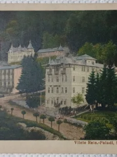 Carte Postala, Slanic Moldova, Vilele Rein. Paladi, Scurtu si Pandrea, 1935