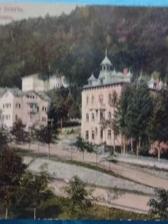 Carte Postala, Slanic Moldova, Vilele Scurtu, Paviu, Pandrea su Russu, perioada interbelica
