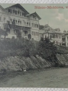 Carte Postala, Slanic Moldova, Vilele Scurtu si Pandrea, 1915