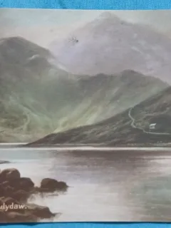 Carte Postala, Snowdon from Llyn Llydaw, perioada interbelica