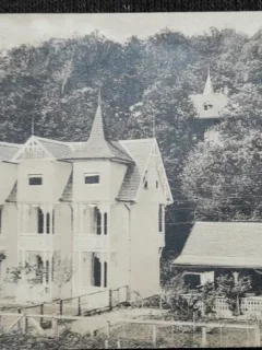 Carte postala, Sovata Bai, vilele Zapodean, 1929