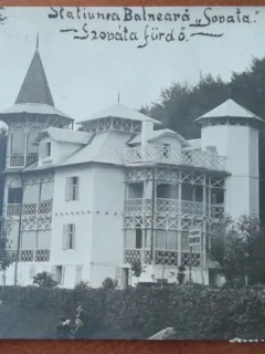 Carte postala, Statiunea Balneara Sovata, 1922