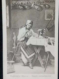 Carte Postala, Taranca din Romania, 1917