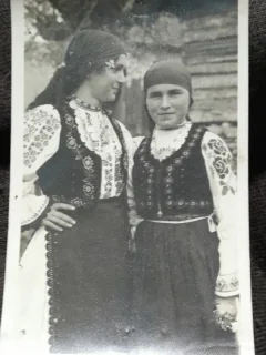Carte postala, Tarance din Parosani Valea Jiului, 1937