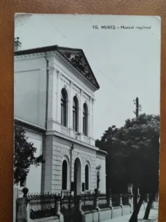 Carte postala, Targu Mures Muzeul regional, 1962
