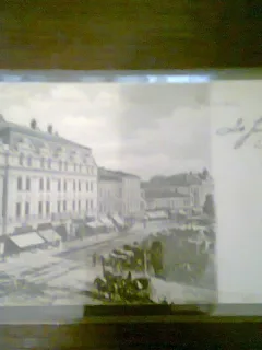 CARTE POSTALA. TEATRUL NATIONAL, HOTEL CONTINENTAL