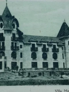 Carte postala, Techirghiol-Eforie, vila Marmorosch Blank, perioada interbelica