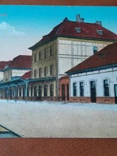 Carte postala, Teius Gara, perioada interbelica