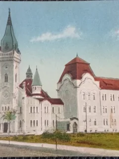 Carte Postala, Timisoara, Liceul Piarist, perioada interbelica